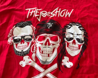 The Joe Show Tampa Bay Radio 93.3 FLZ T Shirt Size Small Morning Radio Ashley Jed