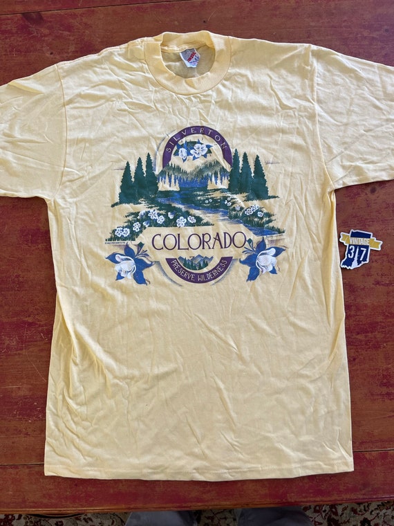 Vintage 80s Silverton Colorado T Shirt Size Large… - image 1