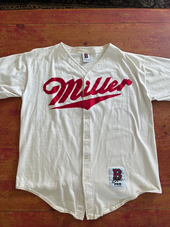 Vintage miller high life baseball sale shirt