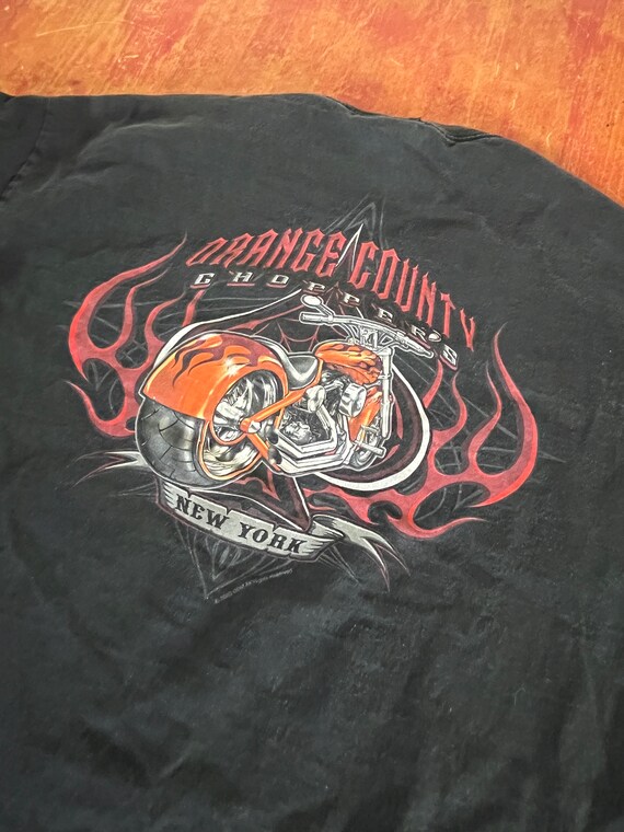 Vintage Orange County Choppers New York T Shirt Long Sleeve Size