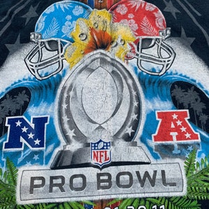 NFL Pro Bowl Hawaii 2011 Voetbal AFC NFC Grootte Grote Awesome Graphic