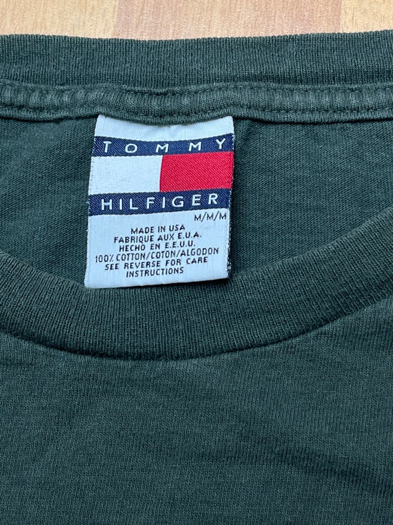 Vintage Tommy Hilfiger T Shirt Size Medium Made i… - image 3