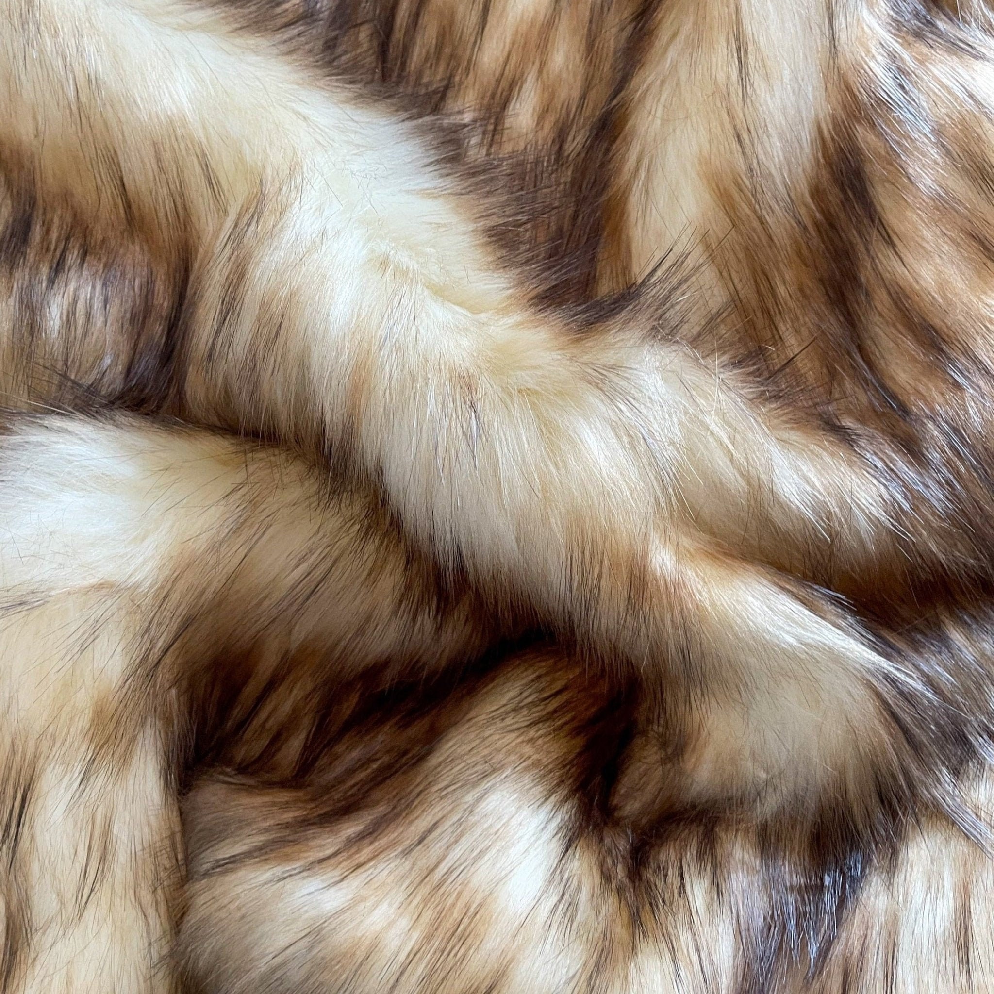 Faux Fur Trim Brown/navy/black/ivory Fur Trim, Soft Fur, Fur