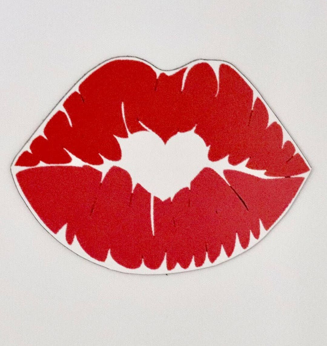 Kissing Lips Emoji Etsy