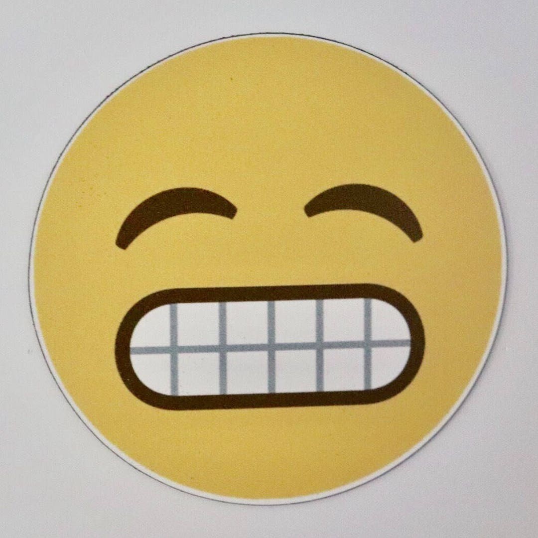 Cheese Face Emoji Etsy