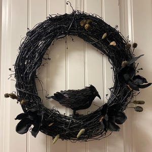 Fall &quot;Nevermore&quot; Wreath
