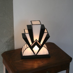 Lámpara de vidriera Tiffany Art Déco "1922" BNG 30 cm
