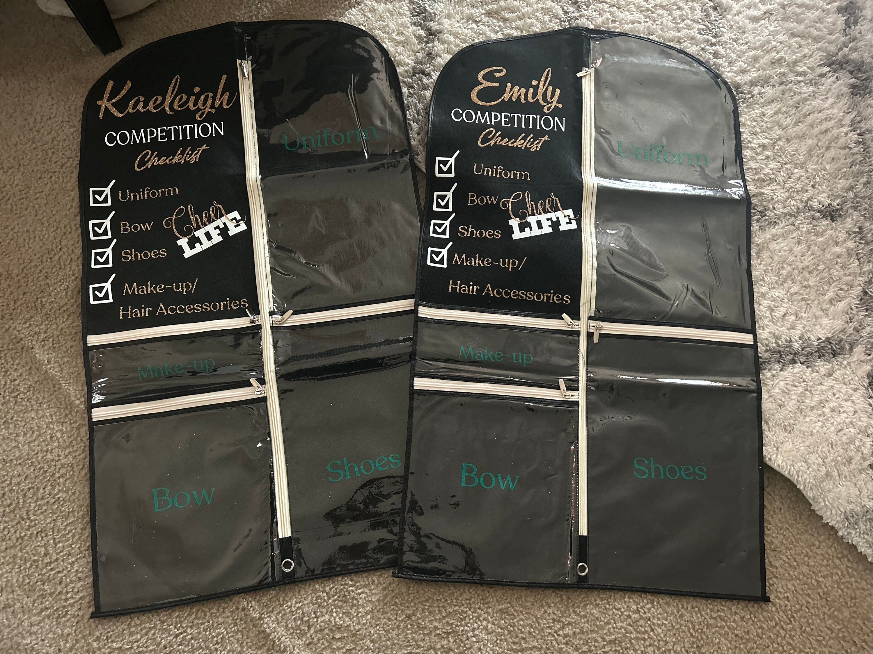 BACK IN STOCK Personalized Cheer Competition Garment Bags, Dance