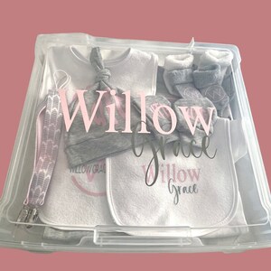 Personalized Baby boxes|Custom Box|Welcome Home Gift| Babyshower|