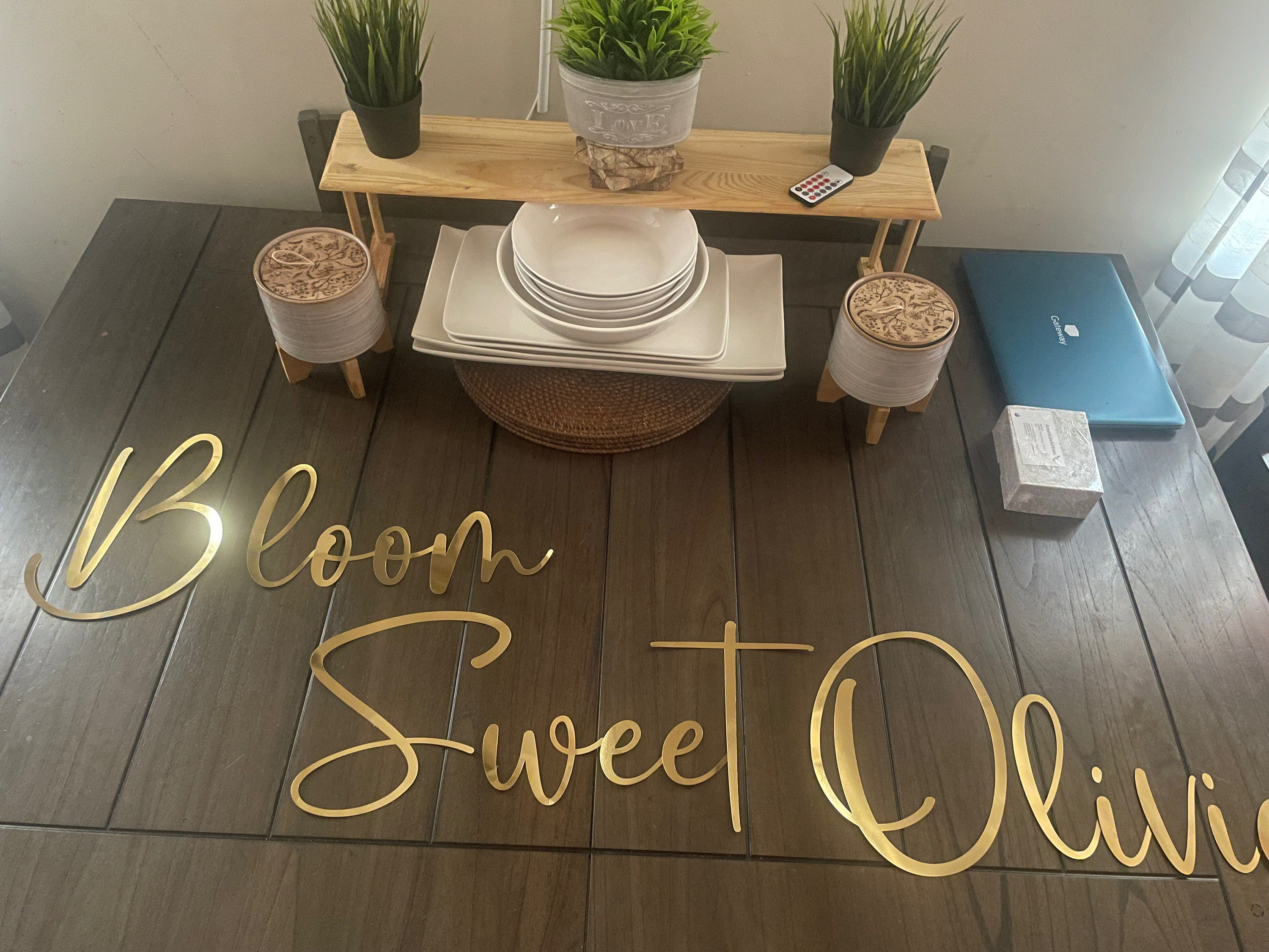 Custom Backdrop~Large Words Display|Baby shower|Birthdays|Weddings|Engagement