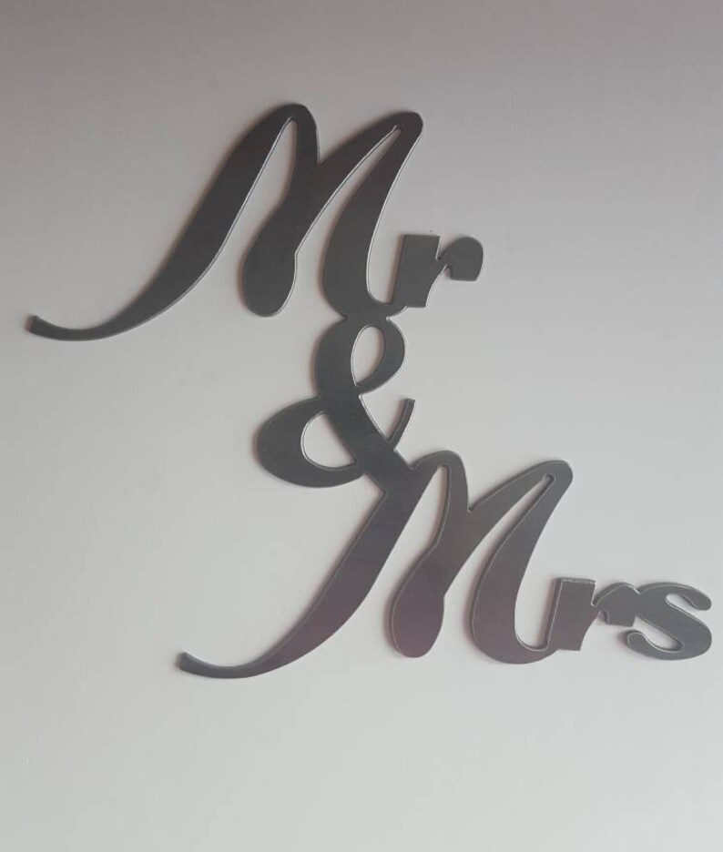Wedding Sign. Mr and Mrs Sign. Wedding Decor. Metal Wedding - Etsy