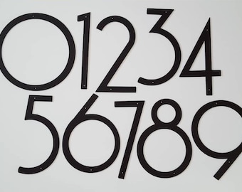 House Numbers. Modern Font 8 inch House Numbers and Letters. House Numbers & Street Name. Apartment Numbers. Words. Names. Room Numbers