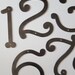 8 Inch House Numbers. Large House Numbers. 8 Inch Metal House Numbers ...
