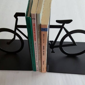 Bike Bookends. Metal Bike Bookends. Vintage Bike. Bicycle Decor. Home Decor. Birthday or Christmas Gift.