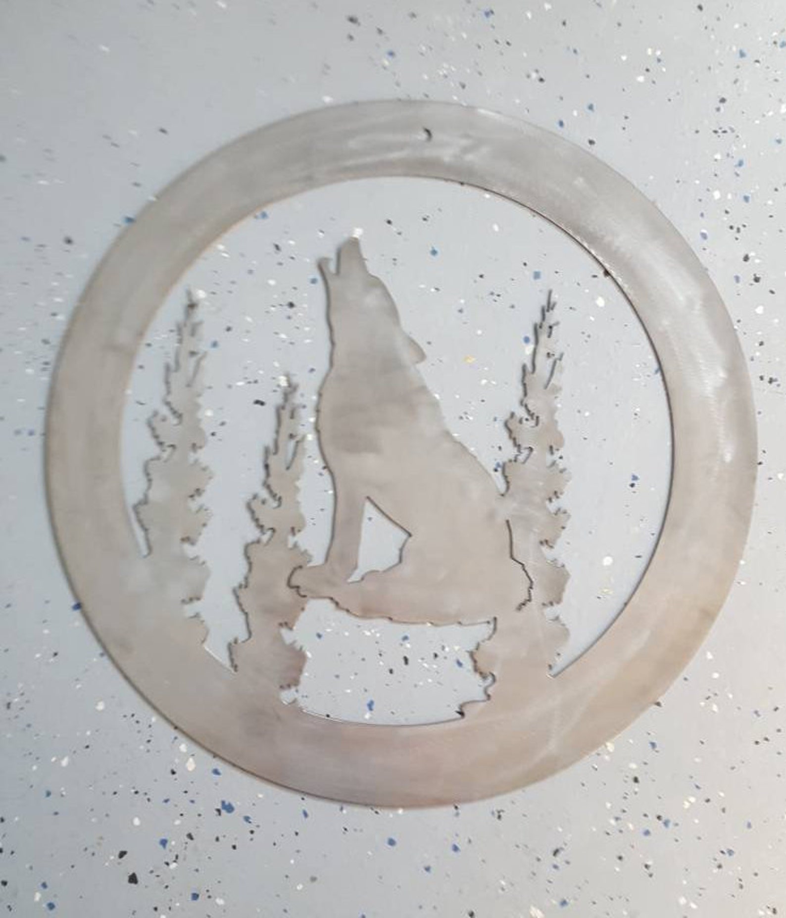 Metal Wall Art. Wolf Wall Art. Wolf Metal Art. Metal Art Etsy