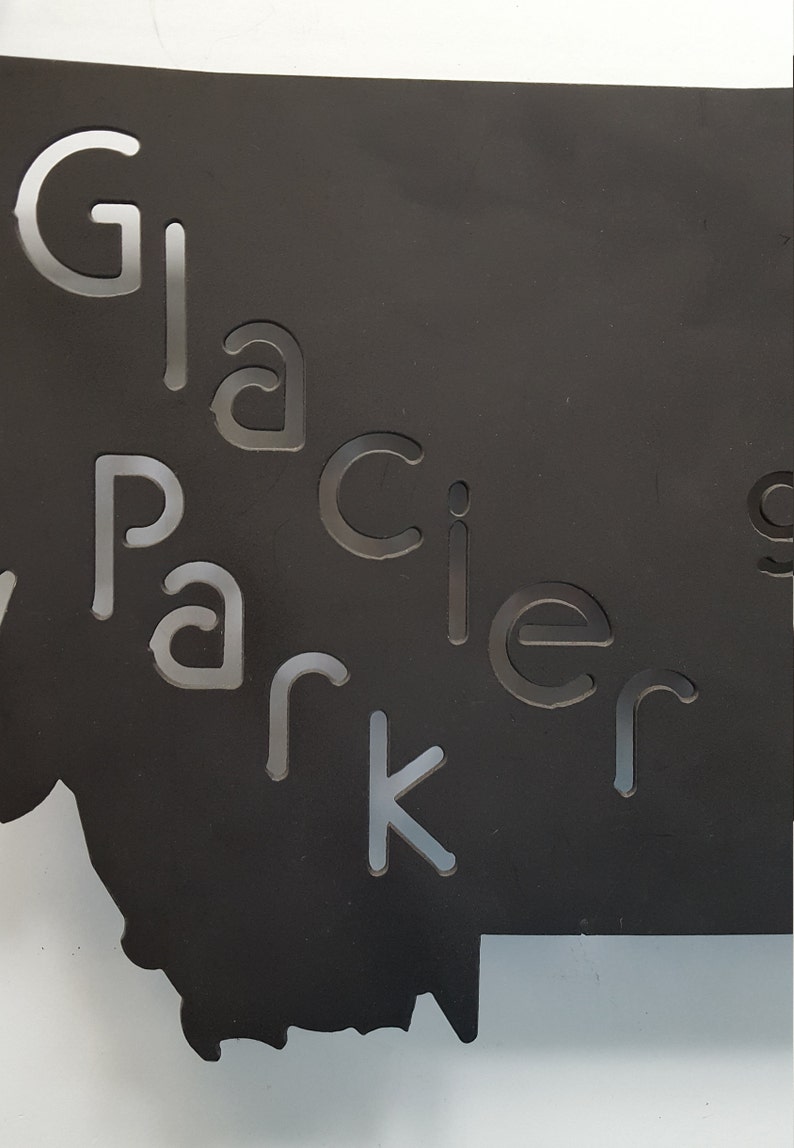 Montana Clock. Glacier National Park Clock. Montana Souvenir. Etsy