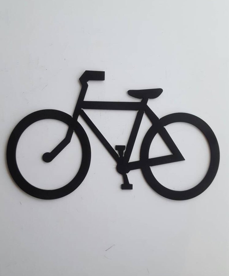 Metal Wall Art. Metal Bike. Home Decor. Bike Decor. Wall Etsy