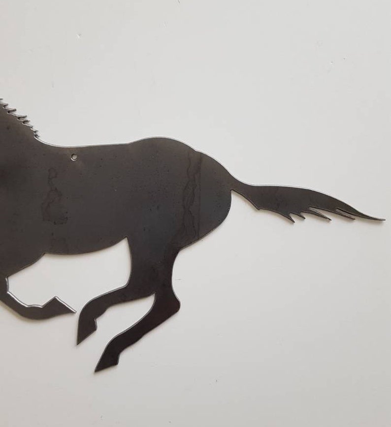 Metal Wall Art. Horse Decor. Metal Horse Silhouette. Western Etsy