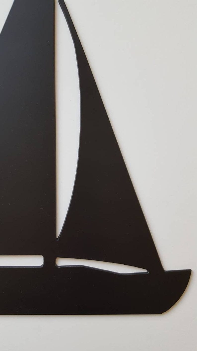 Sailboat. Metal Sailboat. Metal Wall Art. Outdoor Decor. Home Etsy