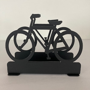Fahrrad Serviettenhalter. Fahrrad Post Halter. Metall Fahrrad Dekor. Fahrrad Metall Dekor. Industrielles Metall. Fahrrad Home Decor. Serviettenhalter.