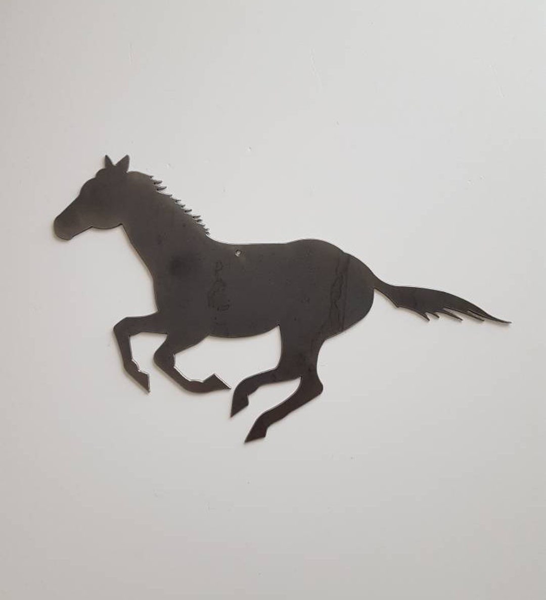 Horse Metal Decor. Metal Horse Silhouette. Western Wall Art. Etsy