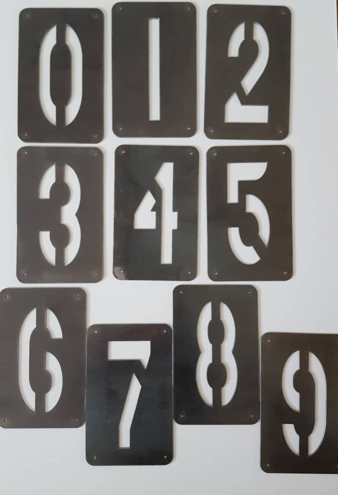 House Numbers. Stencil House Numbers. Large 8" Metal House Numbers ...