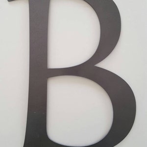 Letter B .Wall Art. Metal Art. Metal Letter B. Metal Decor. Home Decor. B. Office Decor. Shelf Decor. B. Makes a great gift.