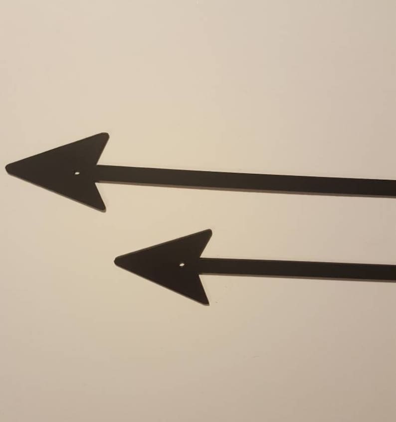 Metal Wall Art. Metal Arrows. Wall Decor. Arrows. Black Metal Etsy