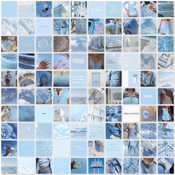 Light Blue Photo Collage Kit Blue Aesthetic Dorm Decor Etsy Not only blue aesthetic, you could also find another figures such as dark blue aesthetic, blue aesthetic sad, midnight blue aesthetic, blue aesthetic profile, blue aesthetic boy, blue aesthetic wallpaper, blue aesthetic pfp, soft blue aesthetic, blue aesthetic laptop. light blue photo collage kit blue aesthetic dorm decor vsco blue wall collage kit