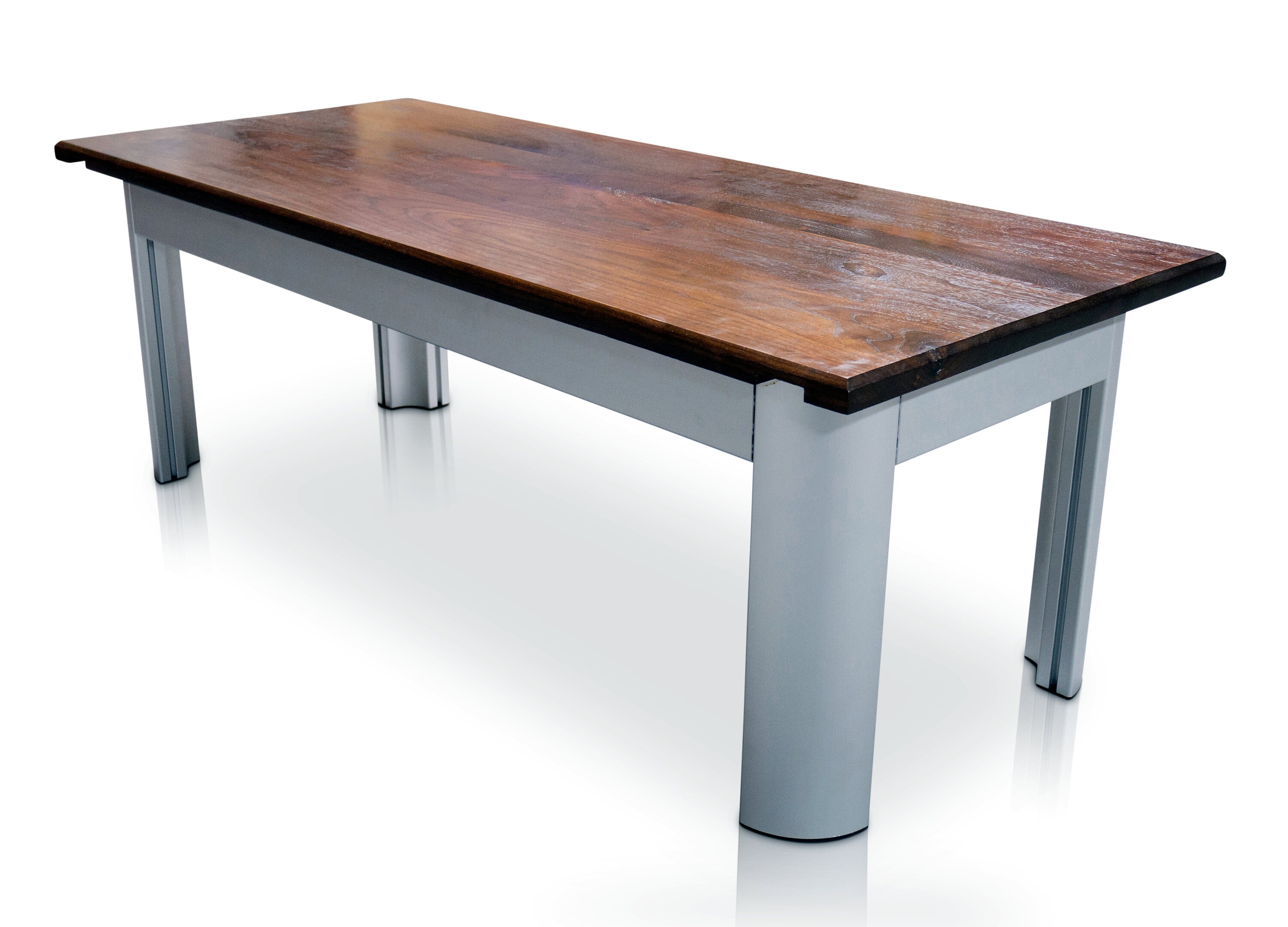 Concealment Coffee Table Sliding Top Sits on an Anodized Etsy Australia