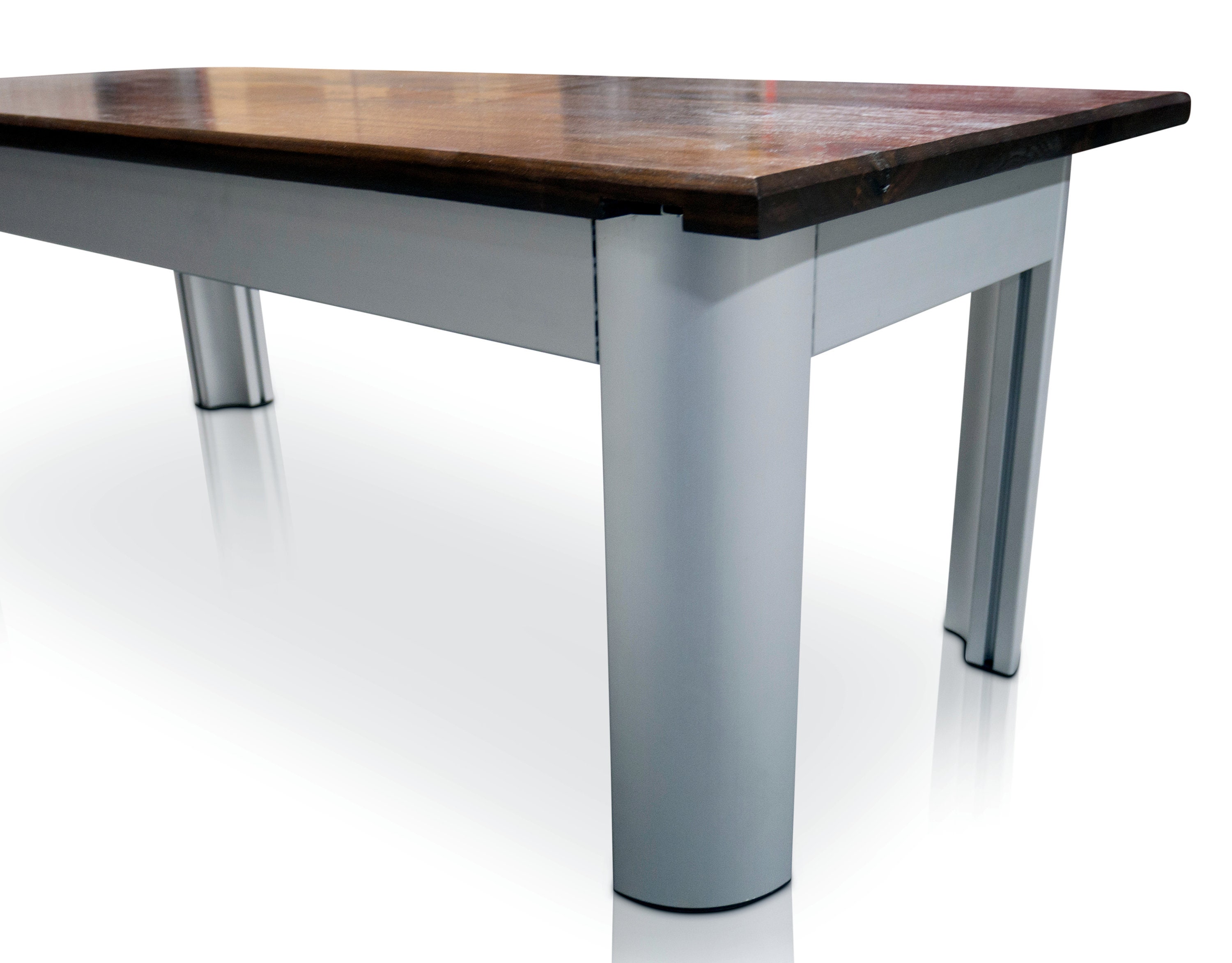 Concealment Coffee Table Sliding Top Sits on an Anodized Etsy Australia