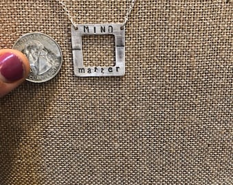Mind Over Matter Necklace Etsy Mind Over Matter Necklace Etsy
