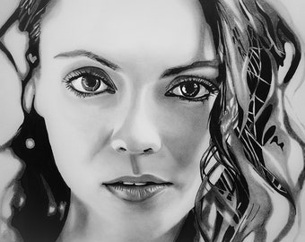 Original drawing of Christina Ricci