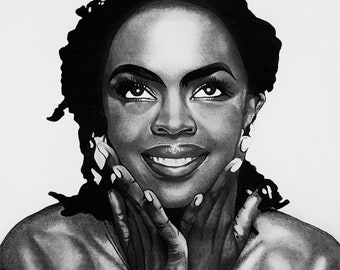 Original drawing of Lauryn Hill