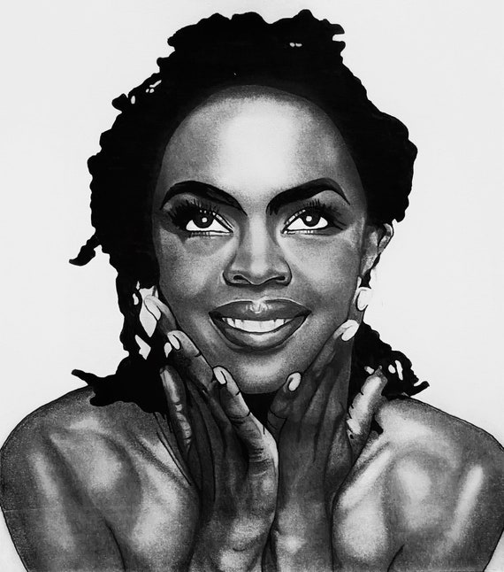 Original Drawing of Lauryn Hill Etsy