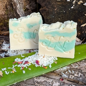 Cool Vera/ sensitive skin/ eczema /paraben free/Aloe soap/Rice soap