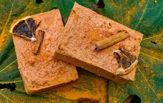 Bubbly Spice/tumeric soap/ cinnamon soap/ paraben free/ natural