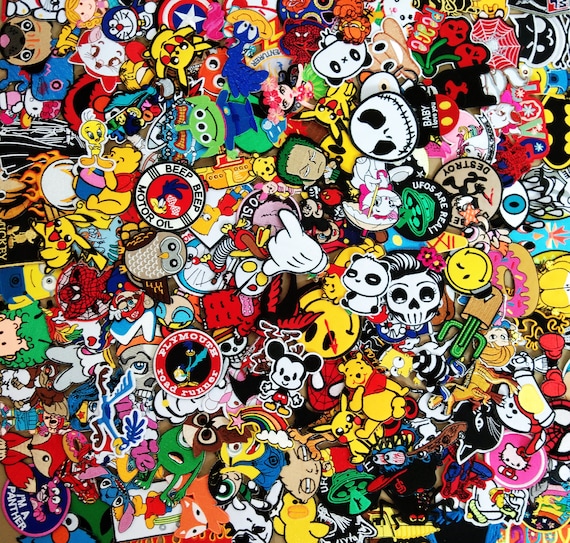 Wholesale Lot Movie Cartoon Cute Anime Superhero Sew Iron on Embroidered Patch