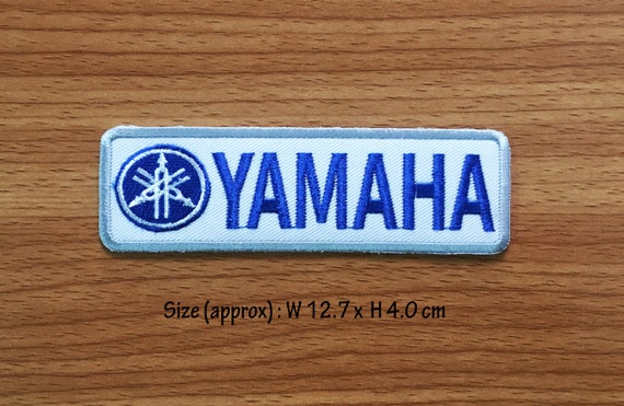 Light Blue Motorcycle Motocross Biker Embroidered Iron on Patch Free Postage