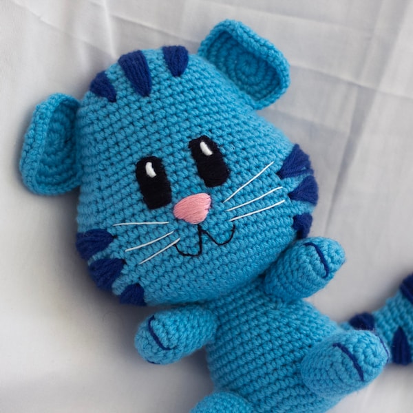 Tigey - Amigurumi - Crochet Stuffed Animal (Daniel Tiger)