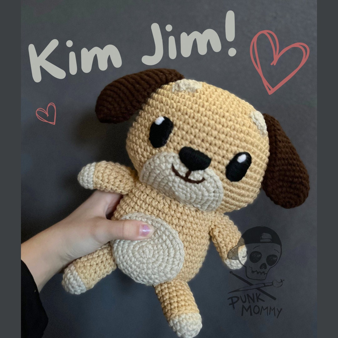 Kim Jim Inspired by Bluey Bingo - Handmade Crochet Gift Toy