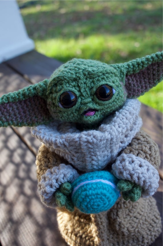 Etsy baby yoda crochet hotsell