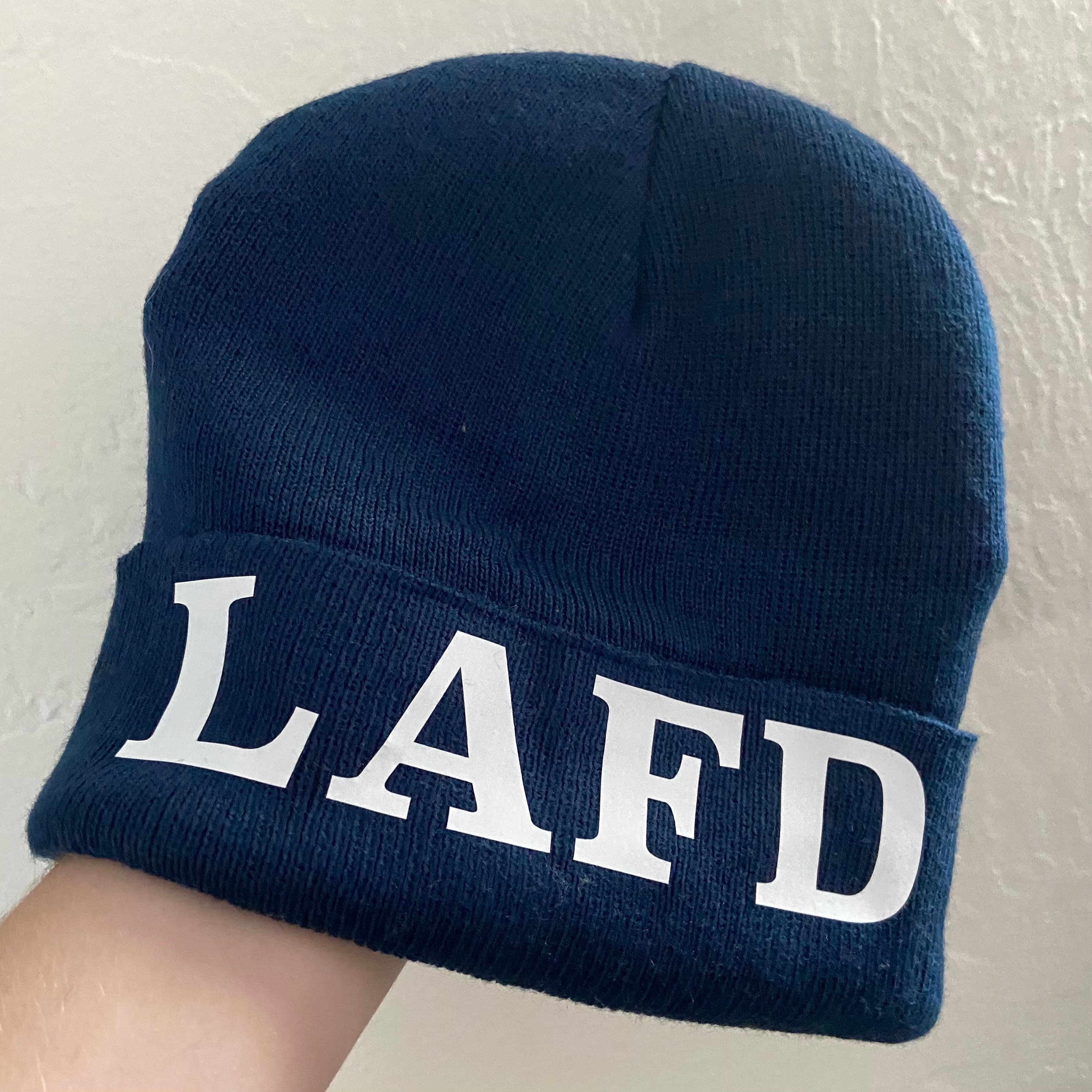 PREORDER Quackity LAFD Acrylic Cuffed Beanie 12 Stretch Etsy