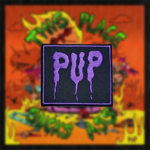 NEW! PUP Square Logo Patch