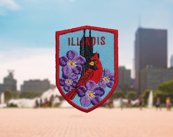 NEU! illinois Aufnäher!