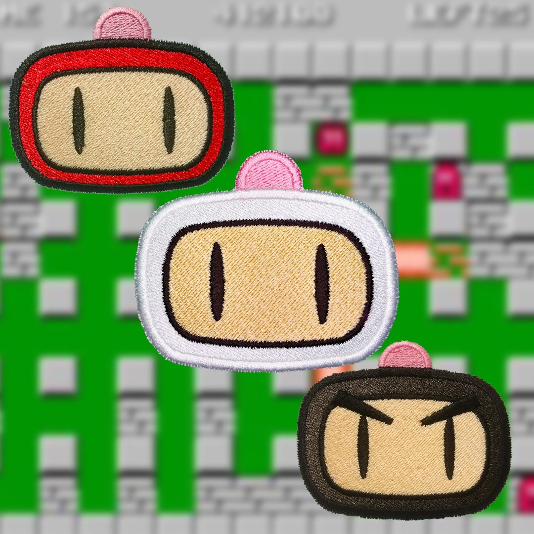 NEW! Bomberman Patch! - Etsy