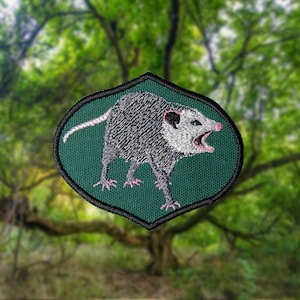 NEW! Opossum (he scream) Patch!