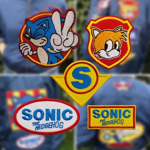 New! Sonic Vintage Style patch