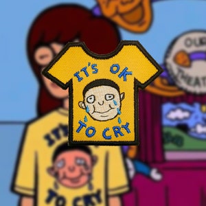 Daria &quot;It&#39;s Okay To Cry&quot; 3.5&quot; patch.
