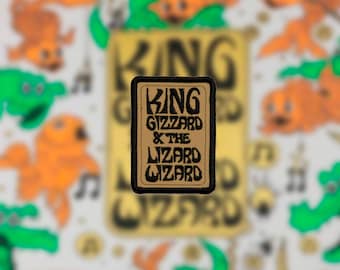 New! King Gizzard Patch!